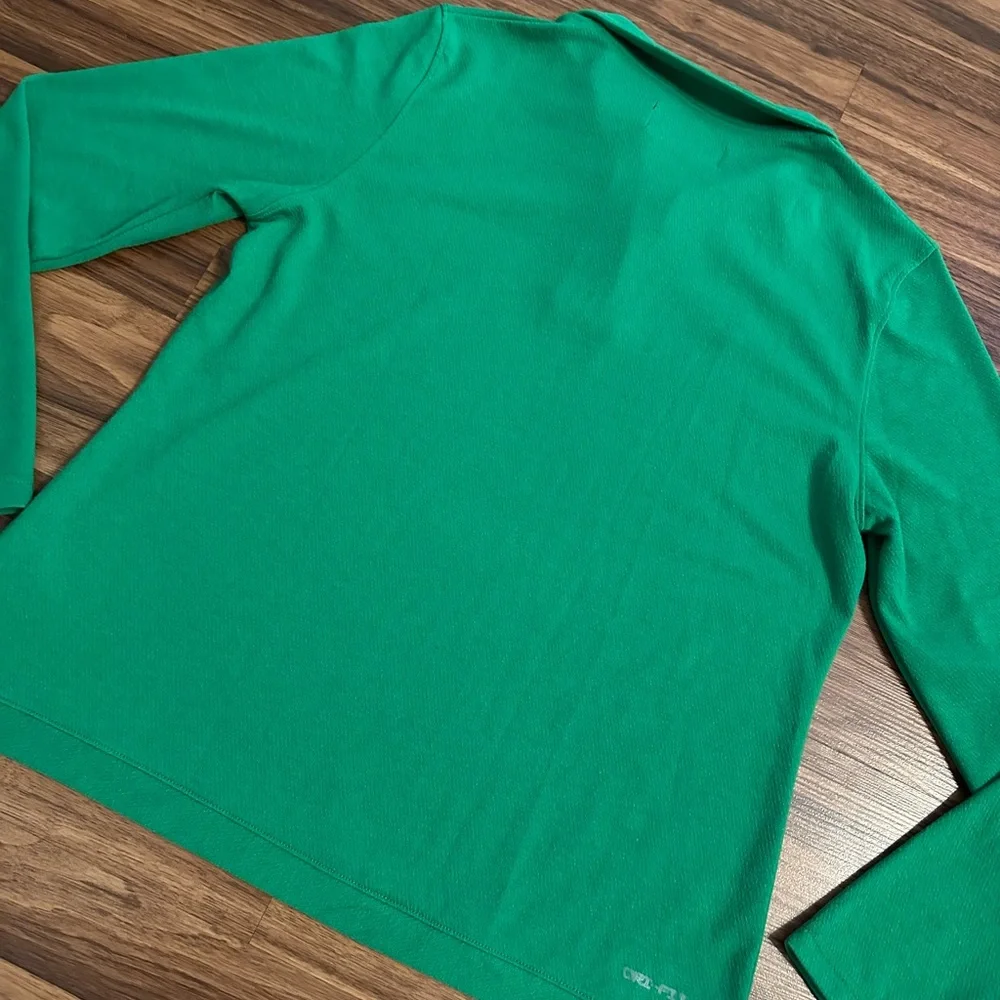 Jordan Green Long Sleeve Quarter-Zip Shirt